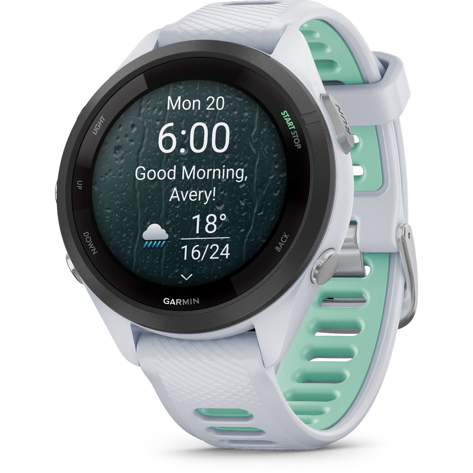 Garmin Forerunner 265S GPS Laufuhr steinweissmintgruen.jpg