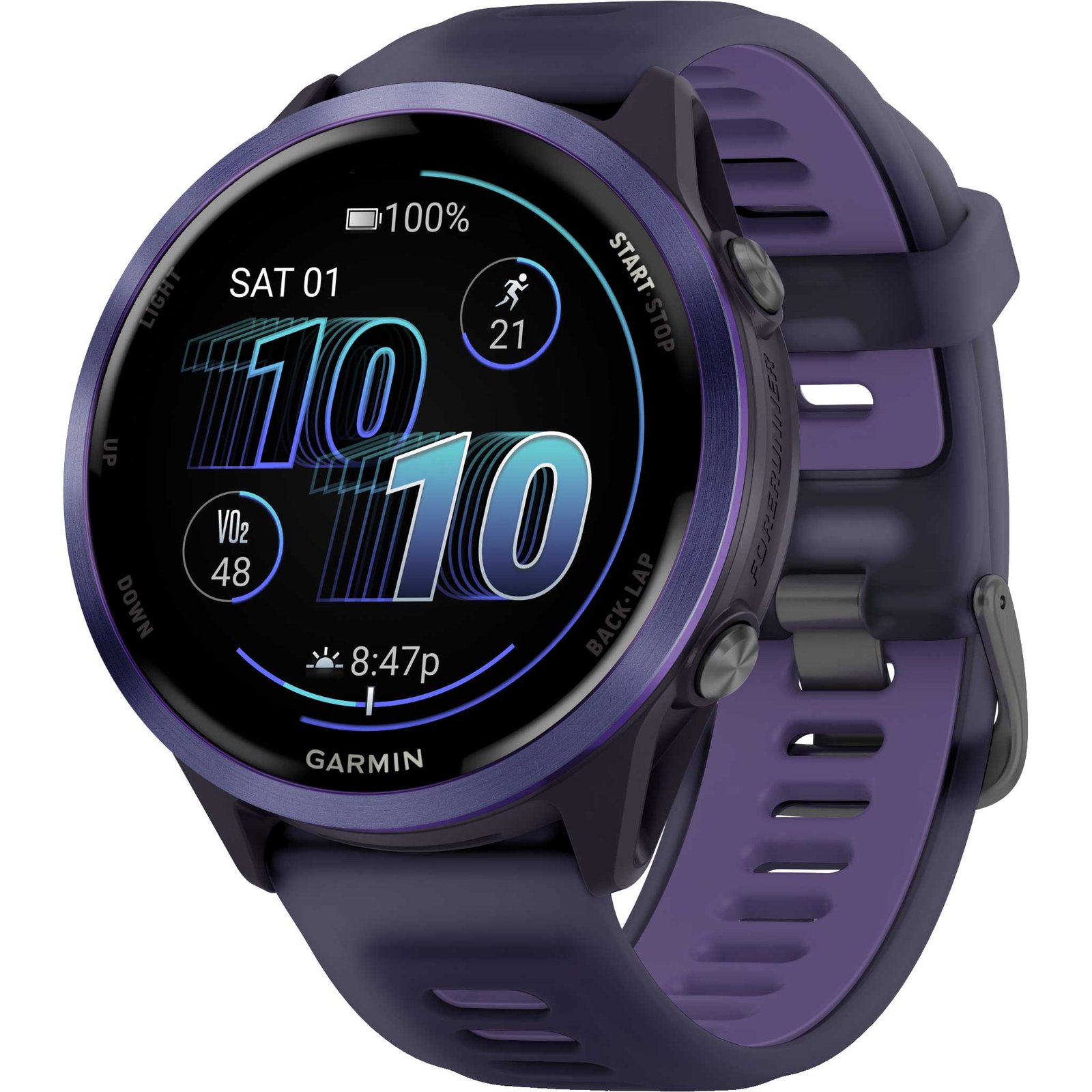 Garmin Forerunner 570 GPS Smartwatch 47mm Imperial PurpleIndigo.jpg
