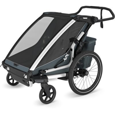 Thule Chariot Cross 2 Double Fahrradanhaenger fuer 2 Kinder 1.jpg
